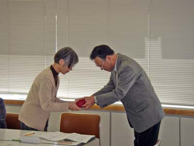 認証式・交流会 袋井市